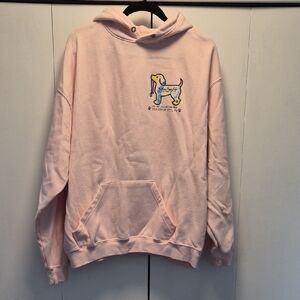 Pink Adult Hoodie Size M